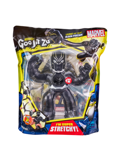Heroes of goo jit zu marvel hahmo supagoo musta pantteri