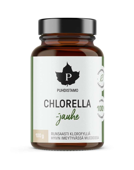 Puhdistamo Chlorella-jauhe 100 g