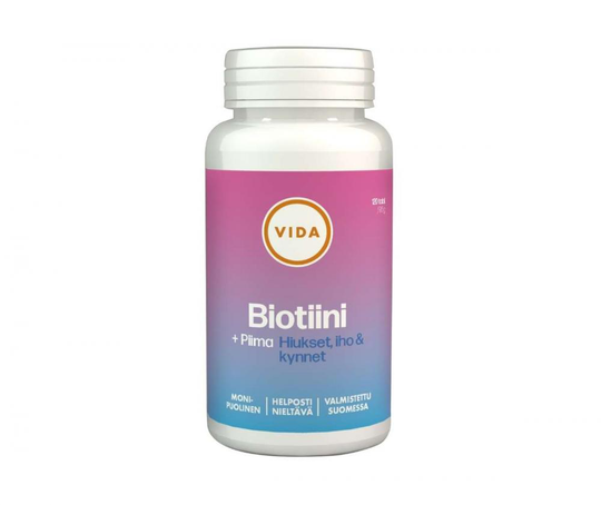 Vida Biotiini + Piimaa, 120 tabl.