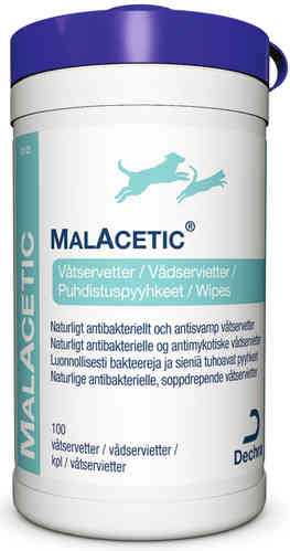 Malacetic puhdistuspyyhkeet 100 kpl