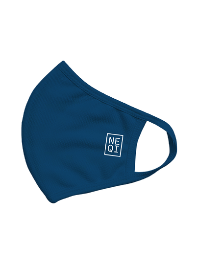 Neqi reusable face mask blue, kids 3kpl