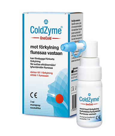 Coldzyme flunssaa vastaan 7 ml suusuihke