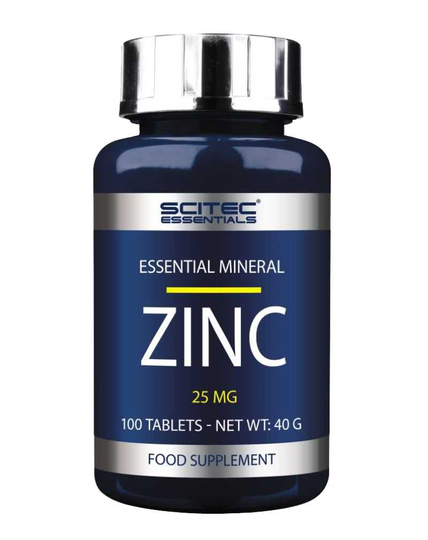 Scitec Zinc 25 mg, 100 tabl.