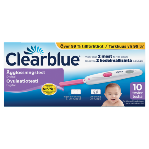 Clearblue Digital ovulaatiotesti 10 kpl