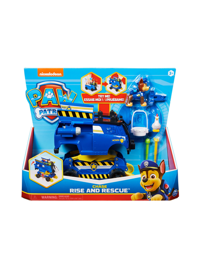 Paw patrol ajoneuvo rise n rescue vainu