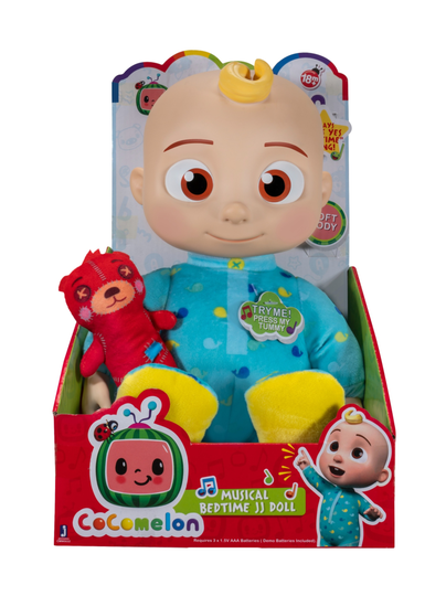 Cocomelon interaktiivinen jj-nukke bedtime