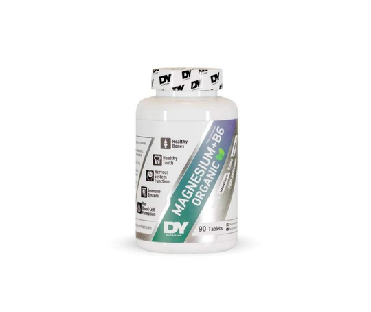 DY Nutrition Magnesium + B6 Organic, 90 tabl.