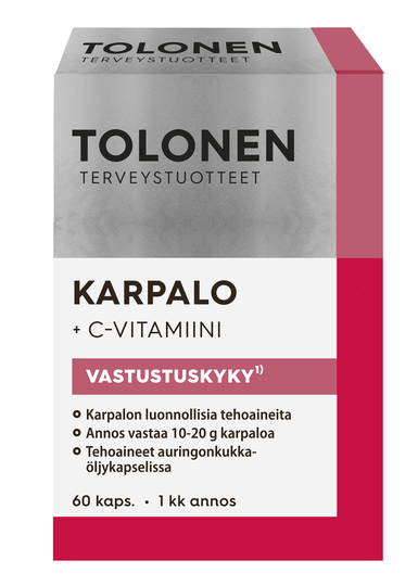 Tolonen karpalo + c 60 kaps