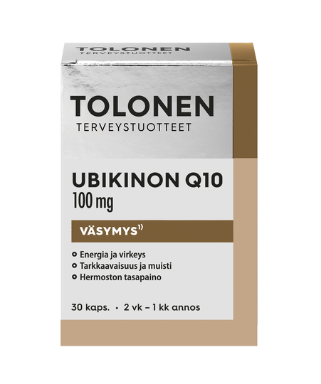 Tolonen Ubikinon 100mg+b-v 30 fol tabl