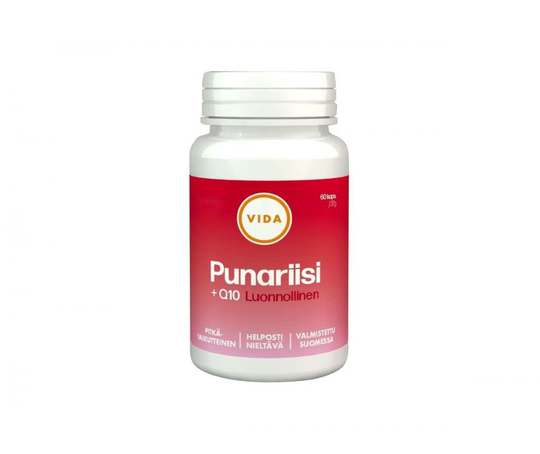 Vida Punariisi + Q10, 60 kaps.