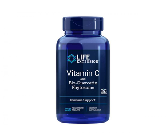LifeExtension Vitamin C + Bio-Quercetin, 60 tabl.