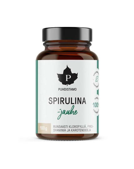 Puhdistamo Spirulina-jauhe 100 g