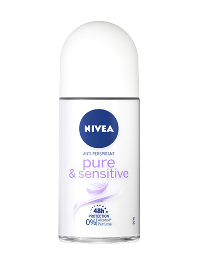 Pure & sensitive roll-on -antiperspirantti 50 ml