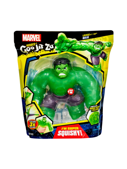 Heroes of goo jit zu marvel sankarihahmo delux supagoo hulk, 20 cm