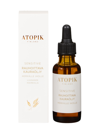 Atopik sensitive rauhoittava kauraöljy 30 ml