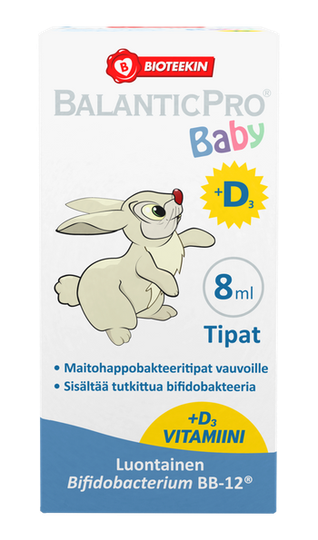 BalanticPro baby Tippa + D vitamin 8 ml