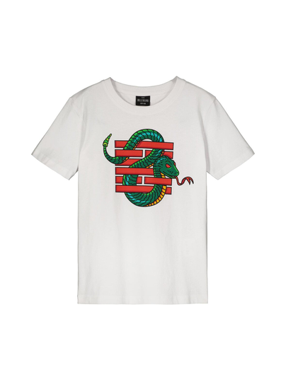 Snake brick t-paita
