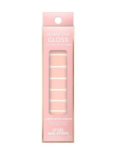 Gloss color gel nail strips -kynsitarrapakkaus