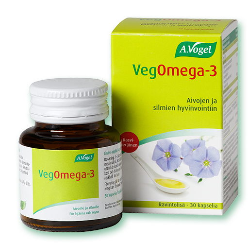 Vegomega -3 30 kaps vegekapseli