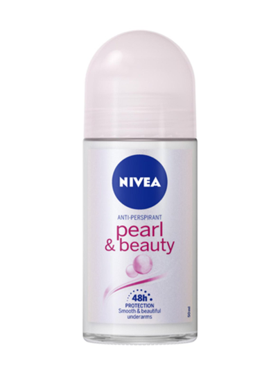 Pearl & beauty deo roll-on -antiperspirantti 50 ml