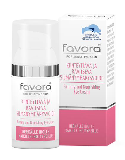 Favora kiinteyttävä ja ravitseva silmänympärysvoide 15 ml