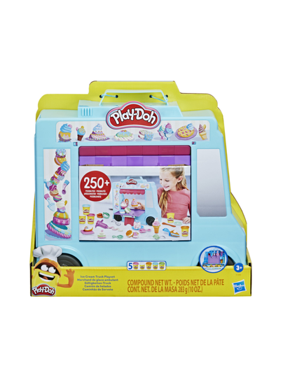 Play-doh leikkisetti jäätelöauto