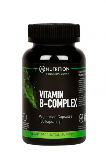 M-Nutrition Vitamin B Complex, 100 kaps. (Poistotuote)