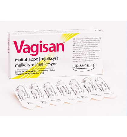 Vagisan maitohappo emätinpuikko 7 kpl