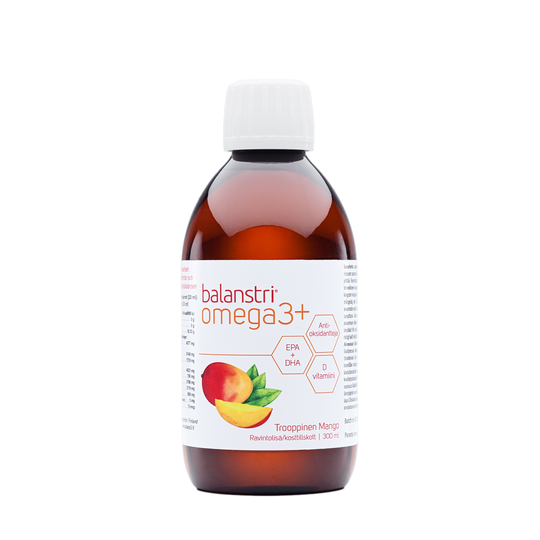 Balanstri Omega3+ Trooppinen Mango 300 ml
