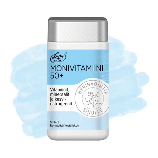 LadyVita Monivitamiini 50+ 90 tabl ravintolisä