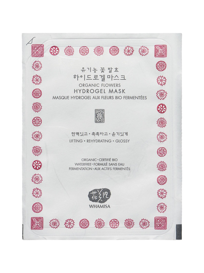 Organic flowers hydrogel mask -hydrogeelinaamio 33 g