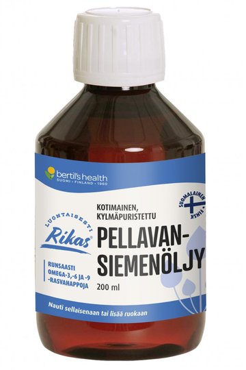 Rikas Pellavansiemenöljy 2 dl