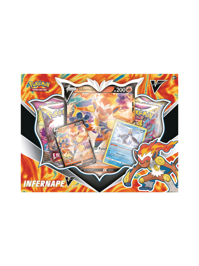 Pokemon keräilykortit infernape v box