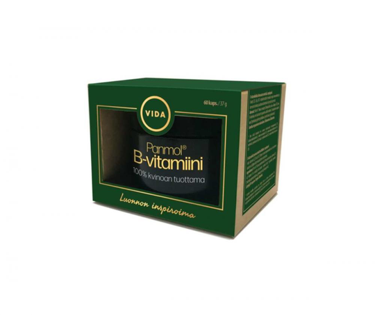 Vida Kuulas B-vitamiini Panmol®, 60 kaps. (Poistotuote, 09/22)