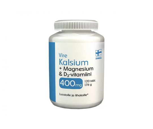 Vire Kalsium + Magnesium&D3, 120 tabl.