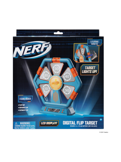 Nerf elektroninen kääntyvä maalitaulu