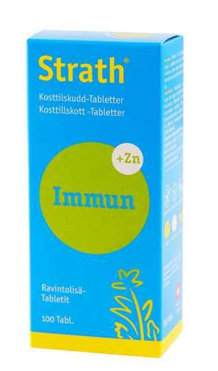 A Vogel Strath Immun Yrttihiivatabletti 100 tablettia