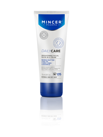 Dailycare brightening facial mask in a cream -heleyttävä kasvonaamio 75ml