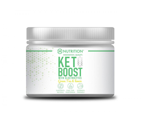 M-Nutrition KETO Boost with Electrolytes, Green Tea&Lemon, 170 g
