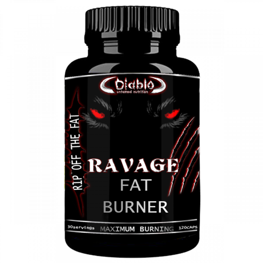 Diablo RAVAGE Fat Burner, 120 kaps.