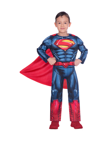 Superman naamiaisasu teräsmies, 6–8-vuotiaille