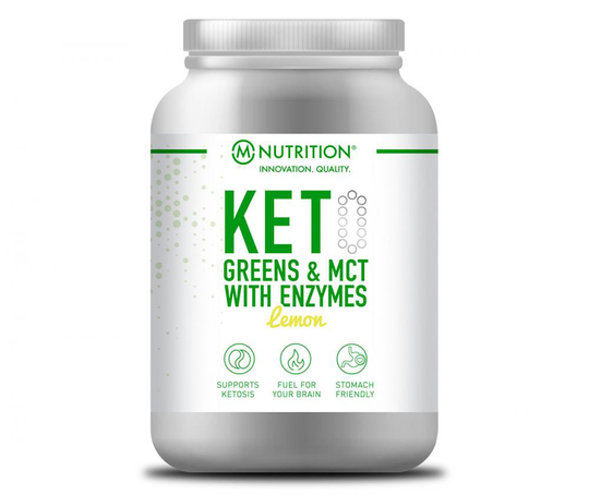 M-Nutrition KETO Greens&MCT with Enzymes, Lemon, 600 g
