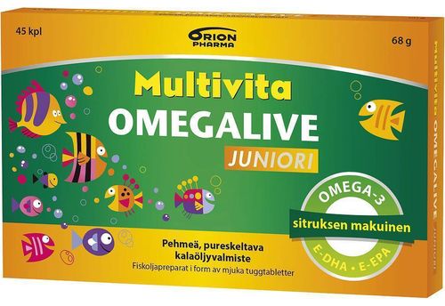 Multivita Omegalive Juniori 45 kpl *