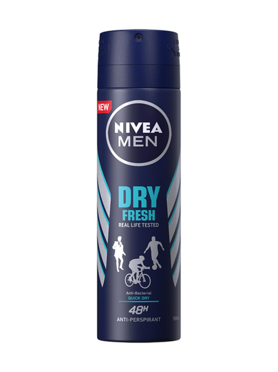 Men dry fresh deo spray -suihkeantiperspirantti 150 ml