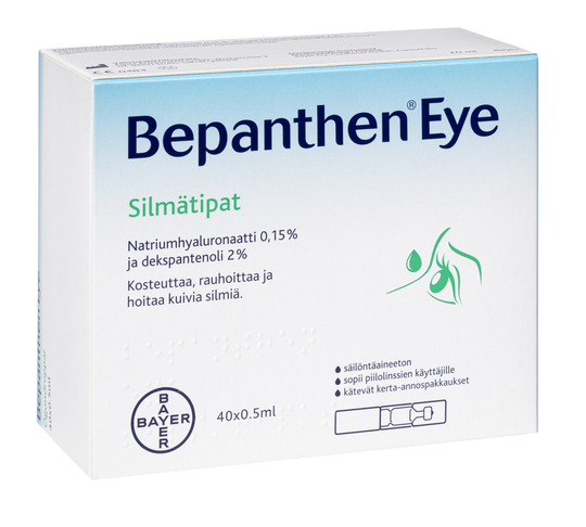 Bepanthen Eye Silmätipat 40x0,5 ml