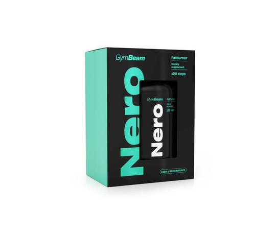 GymBeam NERO Fat Burner, 120 kaps.