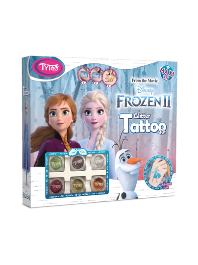 Frozen kimalletatuointisetti frozen