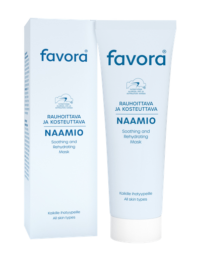 Favora Rauhoittava & Kosteuttava naamio 75 ml