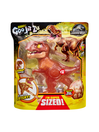 Heroes of goo jit zu jurassic world supagoo t. rex