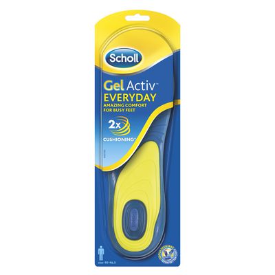 Scholl Gelactive geelipohj. everyday men 1 pari